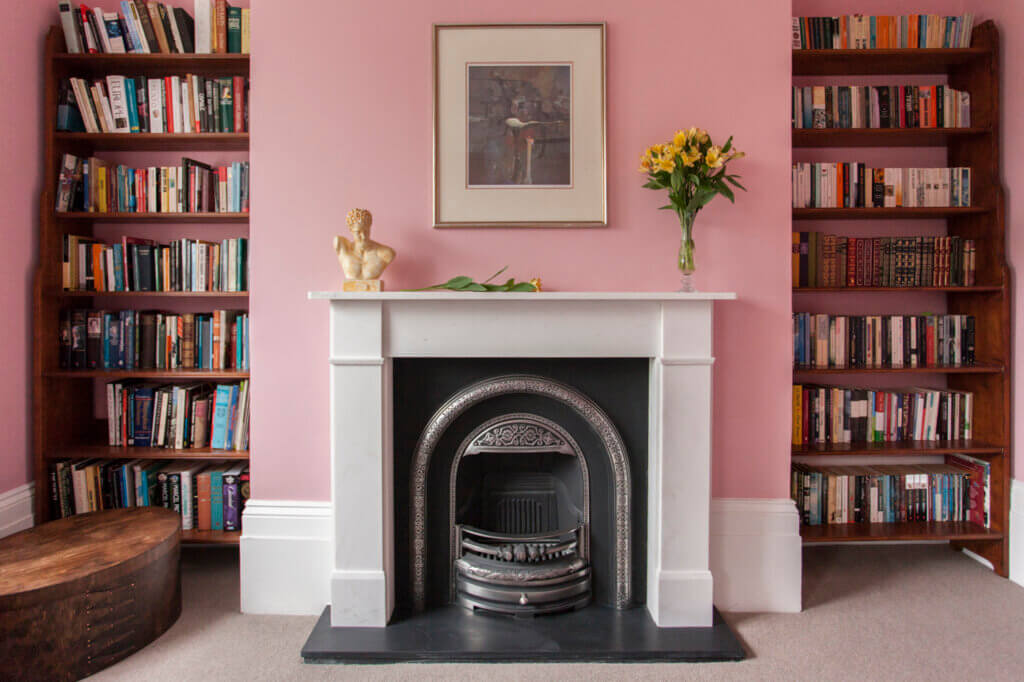 Flat Victorian Marble Fireplace Flat Victorian Marble Fireplace
