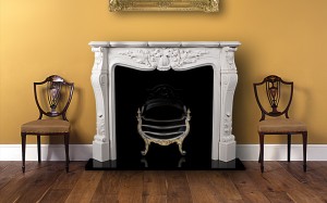 Louis XV Marble Fire Surround