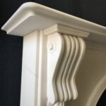 Victorian Arch Marble Fireplace