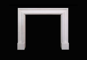 Simple Bolection Marble Fireplace