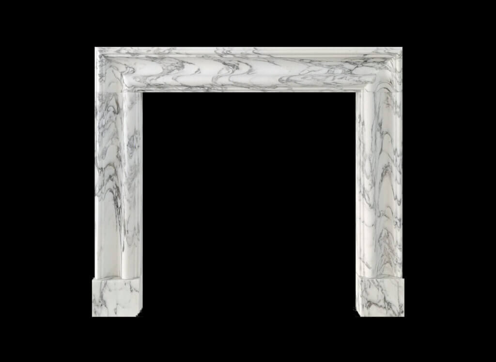 Simple Bolection Marble Fireplace